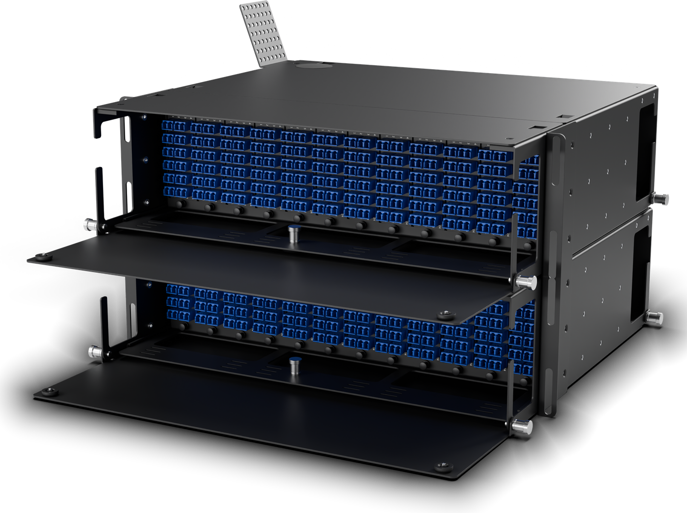 Two HD3U units on 6U stacking brackets.