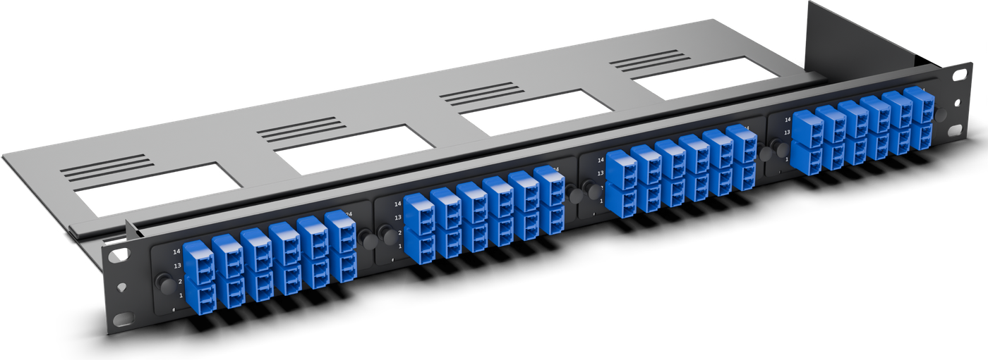 Four HDP-LC-24 plates: 96 LC.